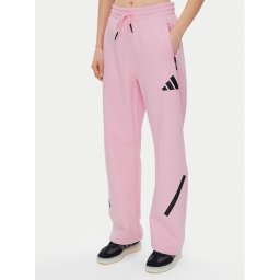 adidas Долнище анцуг Z.N.E. Barrel JC5410 Розов Loose Fit