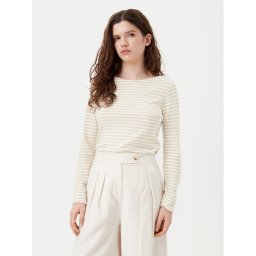 Marc O'Polo Блуза B01219652597 Бежов Regular Fit