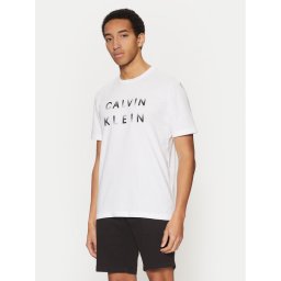 Calvin Klein Тишърт K10K114156 Бял Regular Fit