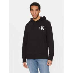 Calvin Klein Jeans Суитшърт J30J327476 Черен Regular Fit
