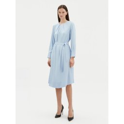 BOSS Ежедневна рокля Docelia 50530538 Светлосин Regular Fit