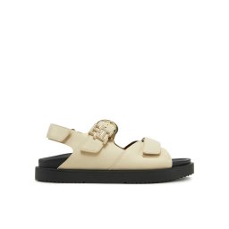 Tommy Hilfiger Сандали Leather Sporty Sandal FW0FW08799 Екрю