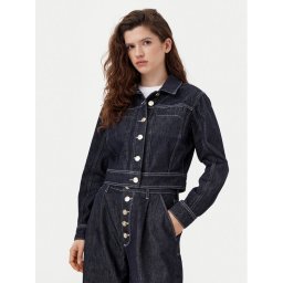 KARL LAGERFELD Дънково яке A1W14048 Тъмносин Regular Fit