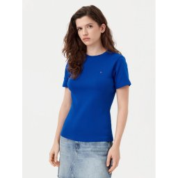 Tommy Hilfiger Тишърт New Cody WW0WW40587 Син Slim Fit
