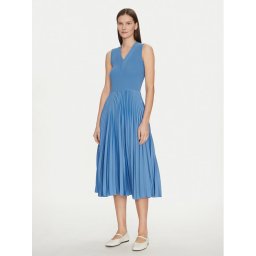 BOSS Ежедневна рокля Farara 50509325 Син Regular Fit