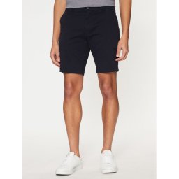 Calvin Klein Шорти от плат Modern Twill K10K114063 Тъмносин Slim Fit