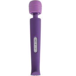 Вибро масажор "CANDY PIE WAND PURPLE" 31 см. USB 10 скорости