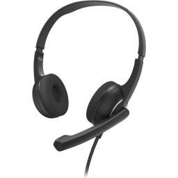 HAMA "HS-USB 250 V2" PC Office слушалки, стерео, черни