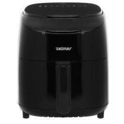 Фритюрник с горещ въздух Zelmer ZAF3550, Капацитет 3,5 л, 1200 W, Черен