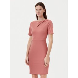 Calvin Klein Коктейлна рокля K20K208174 Розов Regular Fit