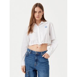 HUGO Риза Emma 50531482 Бял Regular Fit