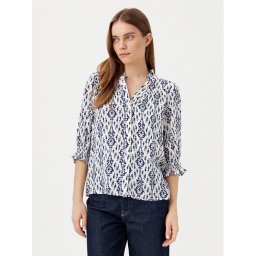 ONLY Риза Raya 15332997 Тъмносин Regular Fit