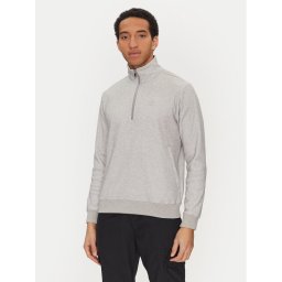 adidas Суитшърт Trefoil Essentials Waffle JD2447 Сив Regular Fit