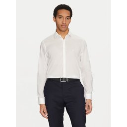 Calvin Klein Риза K10K114356 Бял Regular Fit