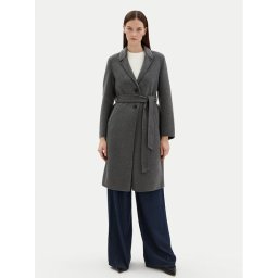 Motivi Вълнено палто 0042Q000529N Сив Regular Fit