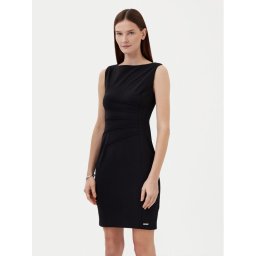 Calvin Klein Ежедневна рокля K20K208433 Черен Regular Fit