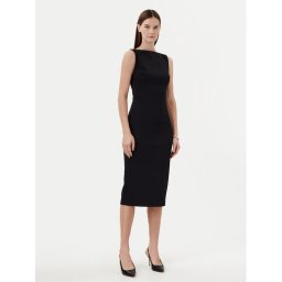 Calvin Klein Ежедневна рокля K20K208140 Черен Slim Fit