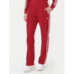 adidas Долнище анцуг adicolor Classics Firebird IR8081 Червен Regular Fit