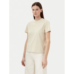 Calvin Klein Тишърт Nano Logo K20K207519 Бежов Regular Fit