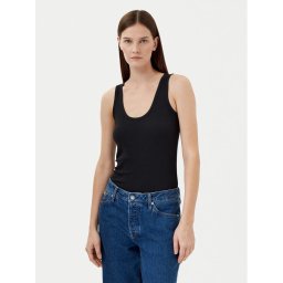 Calvin Klein топ K20K208246 Черен Slim Fit