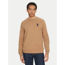 U.S. Polo Assn. Суитшърт MUP2256 Бежов Regular Fit