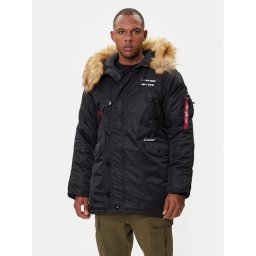 Alpha Industries Зимно яке N3B Airborne 188141 Черен Regular Fit