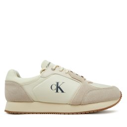 Сникърси Calvin Klein Jeans Retro Sock Runner Mg YM0YM01152 Бежов