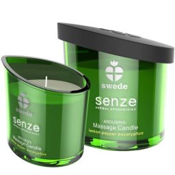 Релаксираща масажна свещ "SWEDE SENZE AROUSING" 50 мл