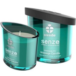 Релаксираща масажна свещ "SWEDE SENZE TRANQUILITY" 50 мл