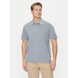 Jack & Jones Тениска с яка и копчета William 12257315 Светлосиньо Regular Fit