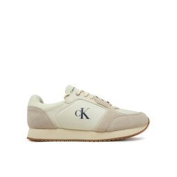 Calvin Klein Jeans Сникърси Retro Sock Runner Mg YM0YM01152 Бежов
