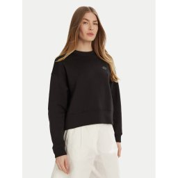 Lacoste Суитшърт SF5614 Черен Oversize