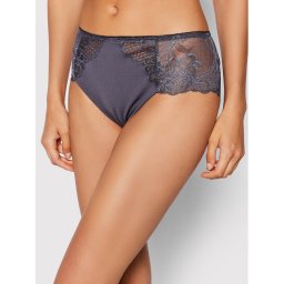 Triumph Класически дамски бикини Wild Peony Florale Maxi 10209626 Сив