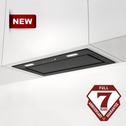Eurolux INTRA PREMIUM A72 BK Аспиратор за пълно вграждане черен