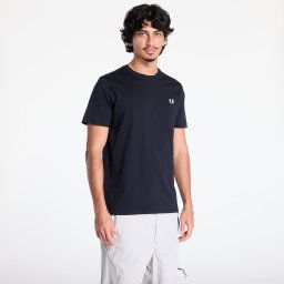 Тениска FRED PERRY Crew Neck T-Shirt Navy XL