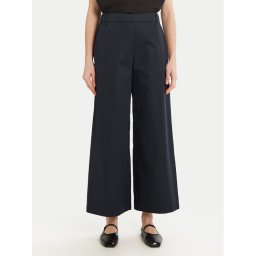 Max Mara Leisure Панталони тип кюлоти Antille 2516131017 Тъмносин Regular Fit