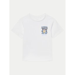 NAME IT Тишърт Jatin POKEMON 13238539 Бял Regular Fit