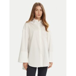 Max Mara Leisure Риза Sapore 2516191017 Бял Relaxed Fit