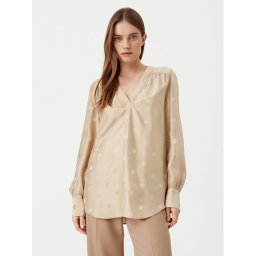 BOSS Блуза 50532823 Бежов Regular Fit