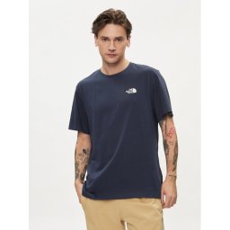 The North Face Тишърт Simple Dome NF0A87NG Тъмносин Regular Fit