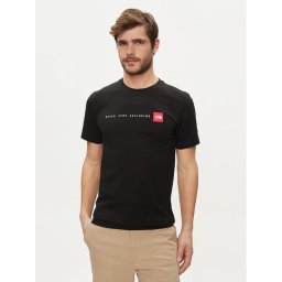 The North Face Тишърт Never Stop NF0A87NS Черен Regular Fit