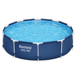 Басейн Bestway Steel Pro 56679, O305 х 76 см с филтърна помпа
