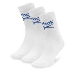Дълги чорапи Reebok R0255-SS24 (3-pack) Бял