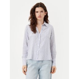 ONLY Риза Berit 15320243 Син Regular Fit