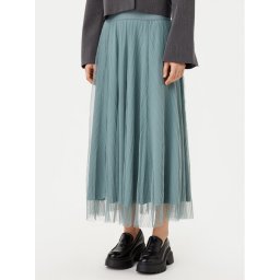 ONLY Миди пола 15214303 Зелен Regular Fit