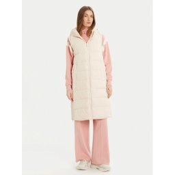 Guess Жилетка за костюм V4RL01 WFYE2 Кремав Regular Fit