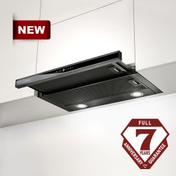 Eurolux OPTIGLASS PRM A60 BK Телескопичен аспиратор за вграждане