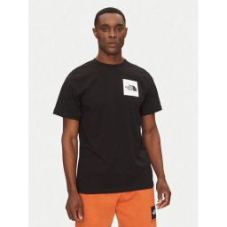 The North Face Тишърт Fine NF0A8A6M Черен Regular Fit