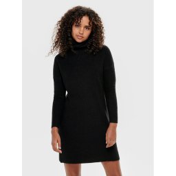 ONLY Плетена рокля Jana 15140166 Черен Regular Fit