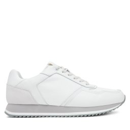 Сникърси Calvin Klein Low Top Lace Up Lth Mono HM0HM01807 Сив